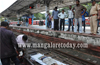 Escalator at Udupi railway station in September